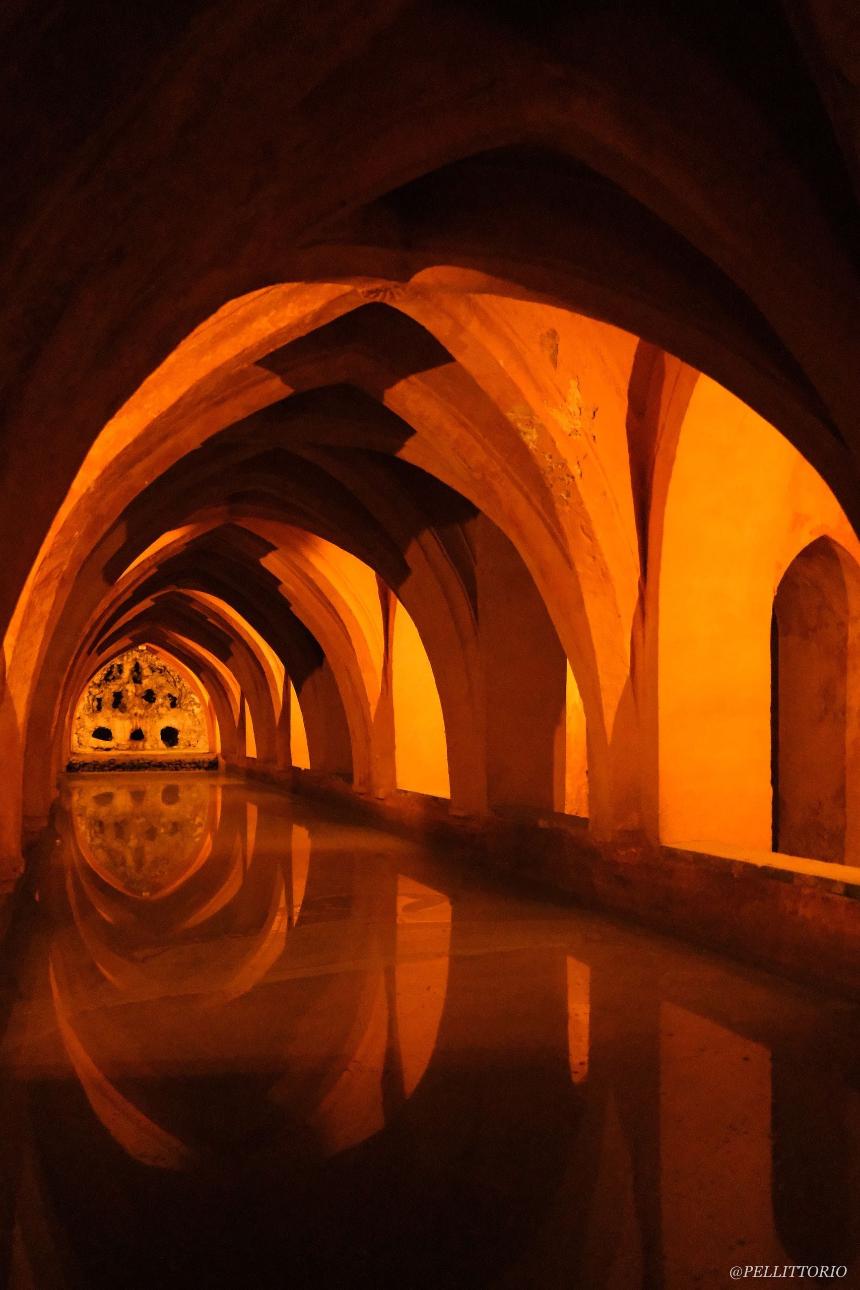 Cisterna sotterranea ad arco dell'Alcázar