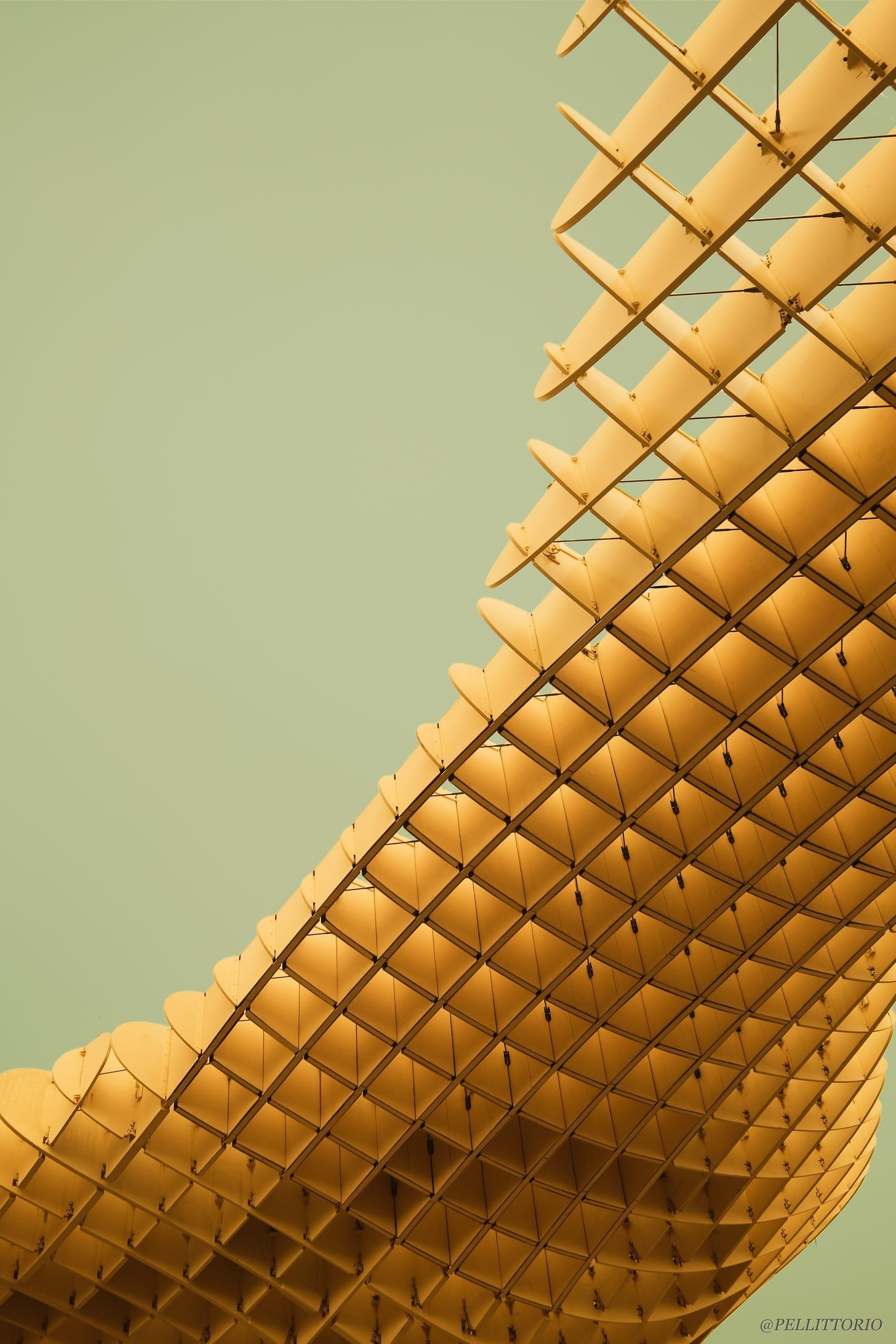 Il reticolo di legno delle Setas